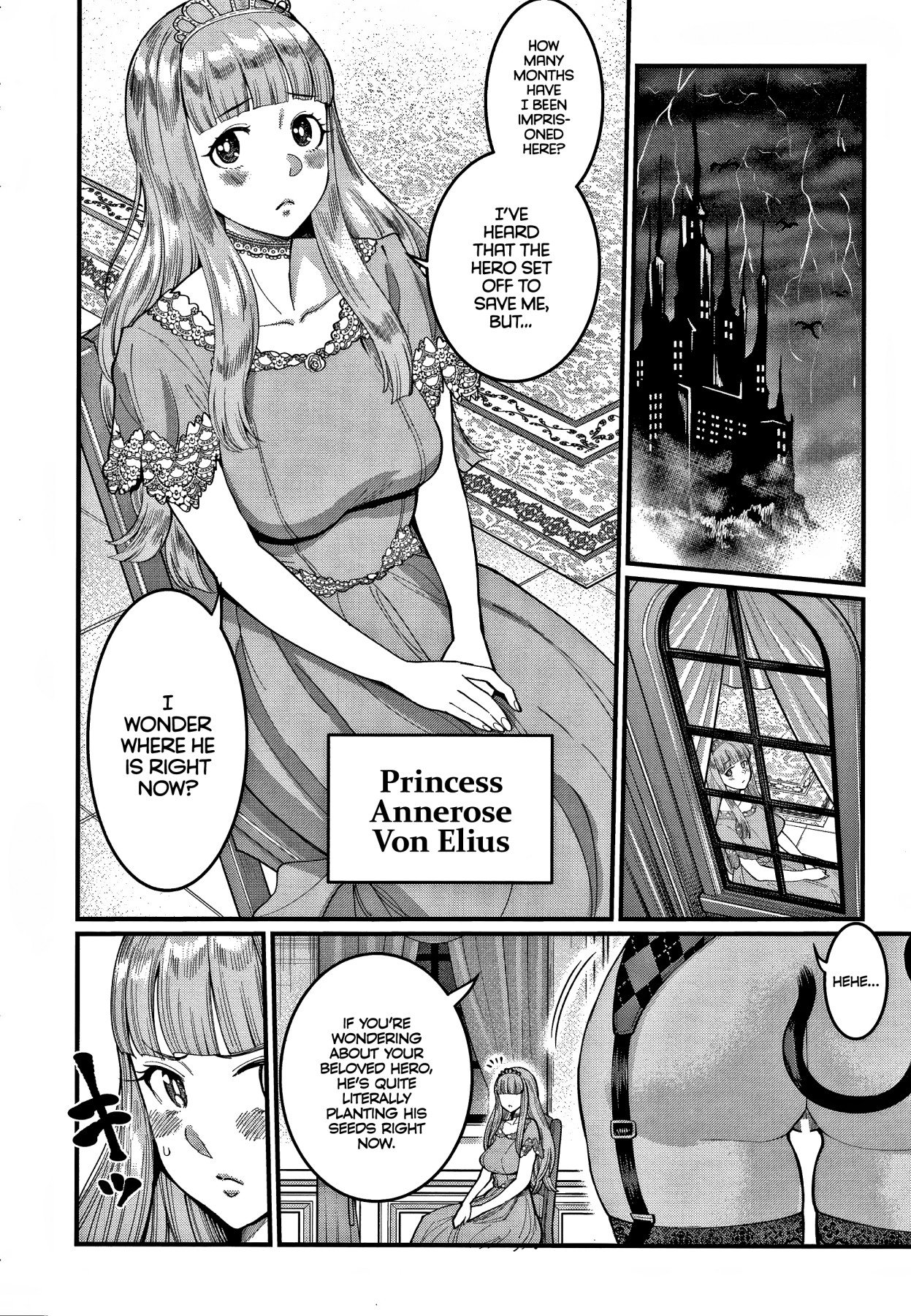 Hentai Manga Comic-Dick Training Quest III ~Princess and Dark Lord OneShota Sex~-Read-2